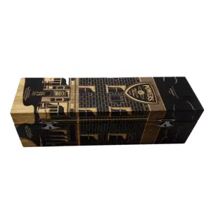 Caixas de vinho de madeira para transporte, embalagem portátil, tamanho personalizado, caixa de embalagem de vinho de madeira