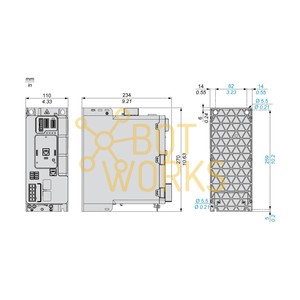 Schneider Electric ATV340U75N4S - Nuovo - Product Image 1