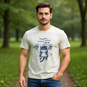 T-Shirt Unisex 210GSM 100% Cotone, Maglietta Casual Traspirante e Resistente per Uomo - Product Image 3