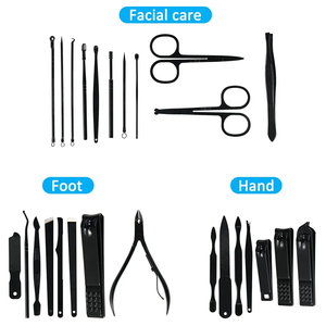<span class=keywords><strong>Kit</strong></span> de Manucure Professionnel 26 Pièces avec Logo Personnalisé, Coupe-Ongles en Acier Inoxydable, Ensemble de Soins des Ongles et Outil de Pédicure - Product Image 3