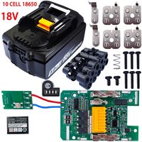 Pour Makita BL1860 18V Batterie Li-ion 10 cellules 18650 Fabriquée en Chine