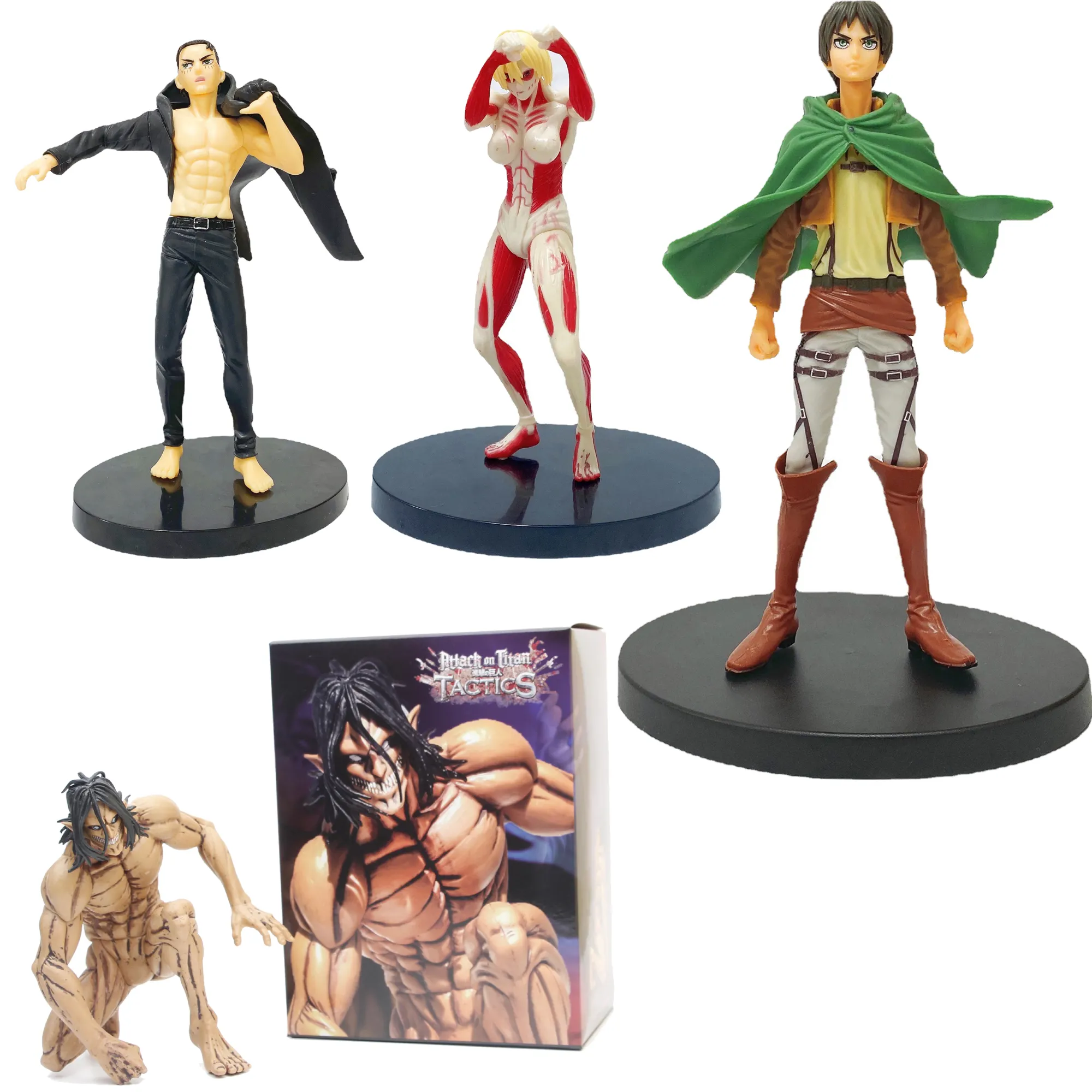 JM 18cm Shingeki No Kyojin Die gepanzerte Titan Anime Figur Spielzeug Figur Puppenspiel zeug 9 Styles