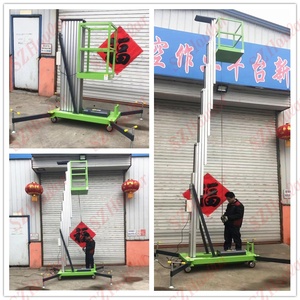 Hava yükseltilmiş çalışma platformu taşınabilir alüminyum alaşım asansör kaldırma tablosu alüminyum <span class=keywords><strong>lift</strong></span> platformu - Product Image 4