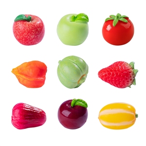 Accesorios Decorativos para Bolsas Sorpresa, Simulación <span class=keywords><strong>de</strong></span> Micro-Paisaje con Fruta del Dragón <span class=keywords><strong>de</strong></span> Cera, Comida <span class=keywords><strong>de</strong></span> Juguete Grande para Manualidades - Product Image 1