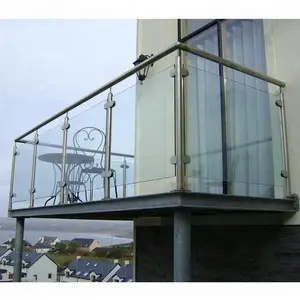 Ringhiera del balcone disegni 10 millimetri di vetro temperato recinzione prezzo