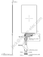Module d'Écran d'Affichage LCD 2K MIPI 5,5'' 1440*2560 pour Imprimante 3D DIY VR Projecteur Longer Uniz Anycubic Micromake L22K HT550