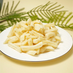 Bâtonnets de pommes de terre croustillants coupés épais, frits sous vide à basse température, style frites, collation au goût salé savoureux, personnalisable OEM - Product Image 2