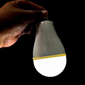 Ampoule LED rechargeable d'urgence portable 2 * batterie au lithium 3-5 heures de temps de sauvegarde - Product Image 2