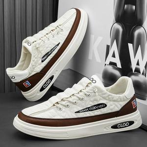 CLOD Men's Casual Sneakers CLOD-1921 Breathable <b>Round</b> <b>Toe</b> Low <b>Heel</b> Walking Shoes - Product Image 1