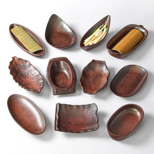 Plateaux de service en mélamine, style rustique, couleur unie, pour hôtels et restaurants - Product Image 1