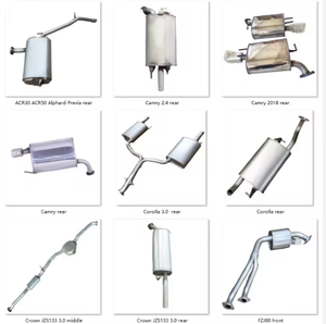 Silenciador de Escape de Acero Inoxidable para Camry, Corolla, Hilux, Highlander, RAV4, Crown, Yaris - 1.5 mm de Grosor - Product Image 3