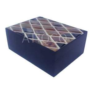 กล่องไม้ MDF แบรนด์ดัง รุ่นคลาสสิกอเนกประสงค์ ขายดี พร้อมเคลือบสีดิจิตอลพิมพ์ลาย  ขนาดปรับแต่งได้ ผลิตในอินเดีย - Product Image 3