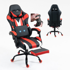<span class=keywords><strong>Silla</strong></span> <span class=keywords><strong>Gamer</strong></span> Económica <span class=keywords><strong>y</strong></span> Popular con Reposapiés <span class=keywords><strong>y</strong></span> Soporte Lumbar con Masaje, Muestra Gratis - Product Image 1