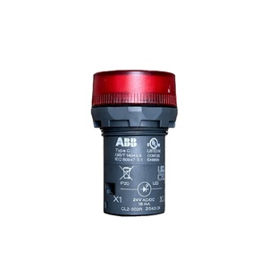 ไฟสัญญาณนำร่อง A-BB รุ่นดั้งเดิม ขนาด 22 มม. 24 โวลต์ 110-130 โวลต์ 220 โวลต์ ไฟ LED สีแดง สีน้ำเงิน รุ่น CL2-502R IP20 ขั้วต่อแบบสกรู มีสินค้าในสต็อก - Product Image 1