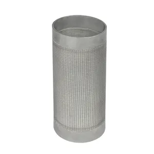 oils filtration AISI 304 316l multi-layer 2 5 micron stainless steel wire mesh filter tube