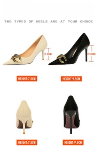 2025 di alta qualità Designer pelle Multi colore <span class=keywords><strong>oro</strong></span> sandali <span class=keywords><strong>tacchi</strong></span> da donna pump scarpe eleganti da donna <span class=keywords><strong>tacchi</strong></span> di lusso da donna - Product Image 6