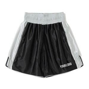 Nouveauté - Shorts de boxe MMA style sportif 100% polyester, logo personnalisé, séchage rapide, respirant, shorts de combat pour adultes, service OEM - Product Image 1