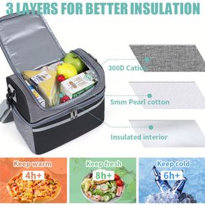 Sac isotherme souple et imperméable pour livraison de repas, pain, pizza, pique-nique, glacière, vente directe usine - Product Image 3
