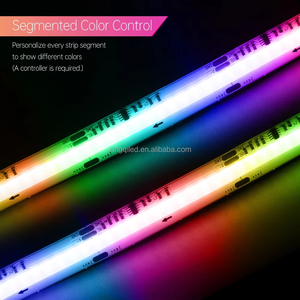 แถบไฟแอลอีดี12โวลต์24โวลต์แถบแอลอีดี WS2811พิกเซลโปรแกรมได้576แอลอีดีดิจิตอลแถบไฟแอลอีดี - Product Image 3