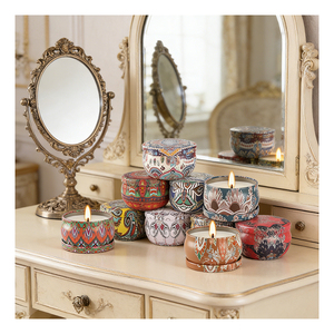 Trade Candle Supplier <b>Empty</b> Metal Containers White Covers Packaging <b>Boxes</b> For Private Label Sourcing Showcase Global - Product Image 2