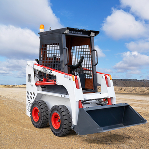 HT25 Kleine Loader Skid Steer Laders Tuin Wiel Mini Skid Steer Loader met Aanbouwdelen. - Product Image 1