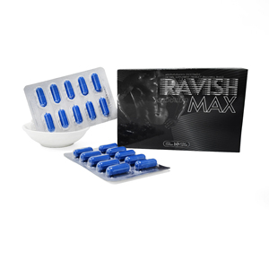 Formule efficace en stock, vente en gros, étiquette privée, capsules de maca pour une énergie puissante, pilules immunitaires bleues pour hommes - Product Image 1