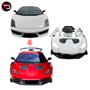 En stock Kit carrosserie LP610 STO avec pare-chocs, jupes latérales, panneaux de porte, capot moteur arrière, ailes et spoiler pour Gallardo LP540 LP550 LP560 - Product Image 1