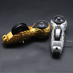 ปากกาเขียนลายเส้นรูปมังกร Shuai Da ด้ามจับสีทองเงิน สำหรับงานไม้ วัดระยะทางได้ พร้อมหมึกในตัว - Product Image 2