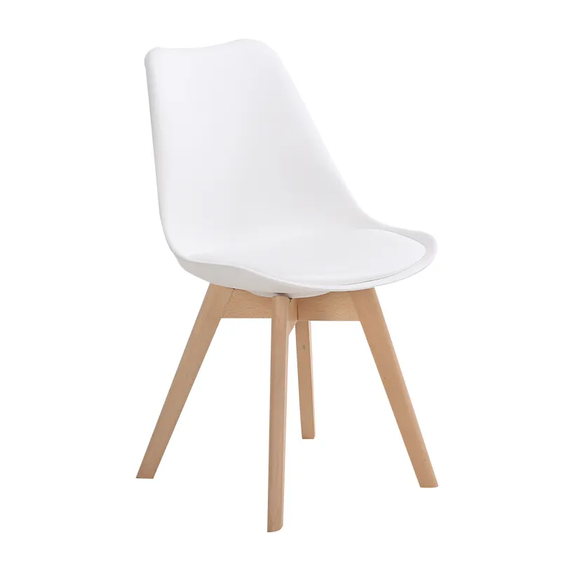 Chaise moderne en polypropylène chaise en plastique de café extérieur