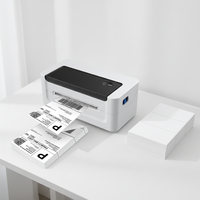 Printer Label & Barcode Thermal Barway FBA Mini 4-Inch 127mm/s dengan Antarmuka USB Resolusi 203dpi Kompatibel POS L1081