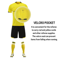 Maillot de football vierge pour équipes Uniformes Completos de football Kit de football Maillots d'arbitre de football d'équipe