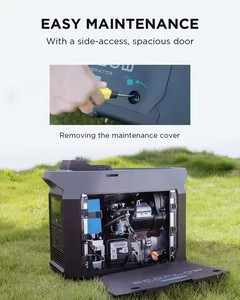 Pour <span class=keywords><strong>EcoFlow</strong></span> haute capacité 220V double carburant générateur intelligent gaz liquéfié panneau solaire alimentation secours d'urgence avec télécommande - Product Image 2