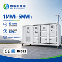 Conteneur BESS à refroidissement liquide de 20 pieds, 3,85 MWh, LiFePO4, 8000 cycles, stockage d'énergie pour applications à l'échelle du réseau