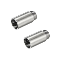Connecteur fileté mâle en acier inoxydable OEM personnalisé pour l'extension des raccords de pomme de douche