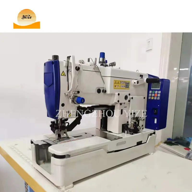 Jack Button Hole Machine Flathead Automatic Suit Shirt Eyelet Button Hole Sewing And Stitching Machine Button Hole Machine