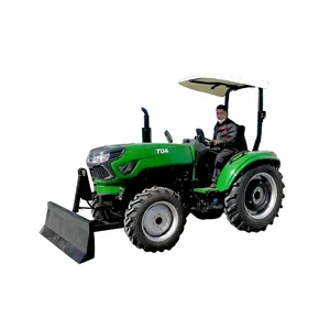 Cubo de carga para tractores de granja pequeños, tractor de remolque manual compacto barato para uso en jardín para uso agrícola