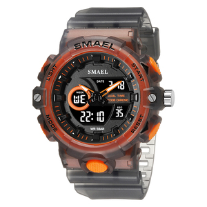 <span class=keywords><strong>2024</strong></span> Offre Spéciale Smael montre 8081 nouveau LED mouvement numérique montres pour hommes <span class=keywords><strong>calendrier</strong></span> lumineux multifonctionnel hommes montres étanches - Product Image 5