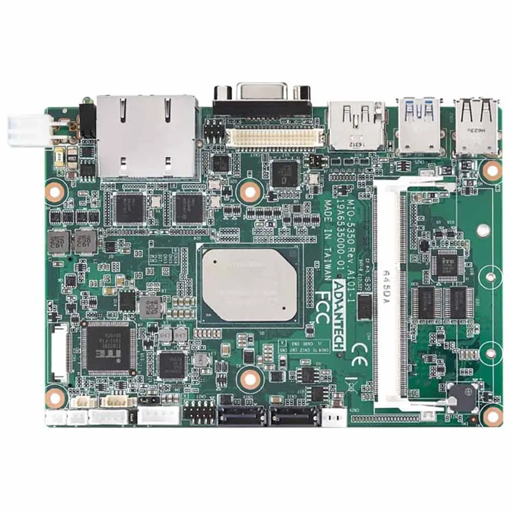 Advantech 3.5 "mio-kompakt gömülü anakart MIO-5350 Intel atom 6th gen N4200/N3350 VGA LVDS / eDP HDI / DP endüstriyel kurulu