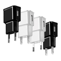 Taşınabilir 1 USB 5V Mobile duvar telefon şarj duvar şarj Combo USB-C kablo cep telefonları için