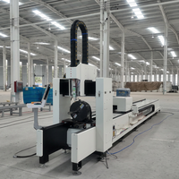 Nouvelle machine de découpe laser à fibre optique Maidi Laser 2 mandrins 4 axes CNC Cypcut avec rails de guidage HIWIN et alimentation automatique