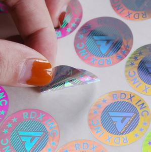 Printing Custom 3d Hologram Sticker /3d Holographic Security Label - Product Image 2