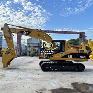 Excavatrice Caterpillar Cat320CL d'occasion en excellent état, prix bas, modèle CAT320C 2008, 20 tonnes, moteur, engrenages et pompe hydrauliques d'origine - Product Image 3