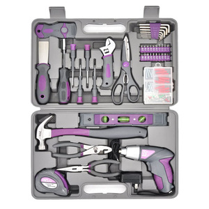 Cadeau Couleur Rose Lady 3.6V/4V Tournevis <span class=keywords><strong>sans</strong></span> <span class=keywords><strong>fil</strong></span> Set Home Repair Toolbox Hand Tool Kit Storage Case - Product Image 1