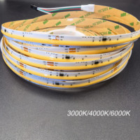 Bande LED COB RGBIC adressable IP20 24V WS2811 à contrôle par pixel, 360 LED/m, blanc pur 3000K 4000K 6500K, éclairage décoratif intérieur