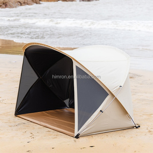 เต็นท์ตกปลาชายหาดแบบพกพา 210D Oxford Square สำหรับตั้งแคมป์กลางแจ้ง กันน้ำได้ทุกฤดู เหมาะสำหรับตกปลา ปิกนิก และตั้งแคมป์ - Product Image 1