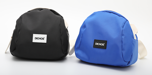 Bolsa de Mensajero de Nailon de Gran Capacidad Hecha a Medida, Diseño Multibolsillos Impermeable para Hombre y Mujer con Decoración de Letras - Product Image 4