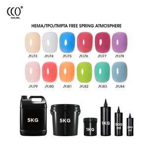 Pegamento para Transferencia de Láminas de Gel UV para Uñas con Lámpara LED/UV, No Tóxico, para Uso en Salón y DIY, Botella de 15 ml para Diseño Francés - Product Image 1