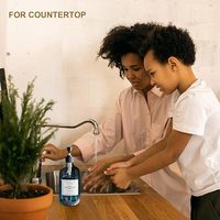 Étiquette brillante résistante à l'eau personnalisée pour bouteille de détergent autocollant d'impression d'étiquette de bouteille de produit de nettoyage de savon liquide