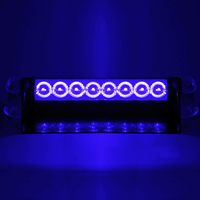 Nouvelle lampe de signalisation d'urgence pour voiture et camion, clignotante, 6000k, LED de jour, 8 LED, 3 modes de clignotement