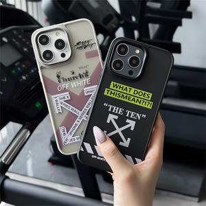 Coque de téléphone tendance EU US, effet peau mate, antichoc, pour <span class=keywords><strong>iPhone</strong></span> <span class=keywords><strong>12</strong></span> <span class=keywords><strong>Pro</strong></span> Max - Product Image 2